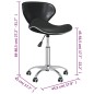 vidaXL Sillas de comedor giratorias 2 unidades cuero sintético negro vidaXL Sillas de comedor giratorias 2 unidades cuero sintético negro