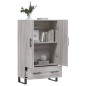 vidaXL Aparador alto madera de ingeniería gris Sonoma 69,5x31x115 cm vidaXL Aparador alto madera de ingeniería gris Sonoma 69,5x31x115 cm