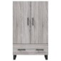 vidaXL Aparador alto madera de ingeniería gris Sonoma 69,5x31x115 cm vidaXL Aparador alto madera de ingeniería gris Sonoma 69,5x31x115 cm