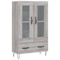 vidaXL Aparador alto madera de ingeniería gris Sonoma 69,5x31x115 cm vidaXL Aparador alto madera de ingeniería gris Sonoma 69,5x31x115 cm