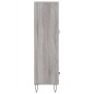 vidaXL Aparador alto madera de ingeniería gris Sonoma 69,5x31x115 cm vidaXL Aparador alto madera de ingeniería gris Sonoma 69,5x31x115 cm