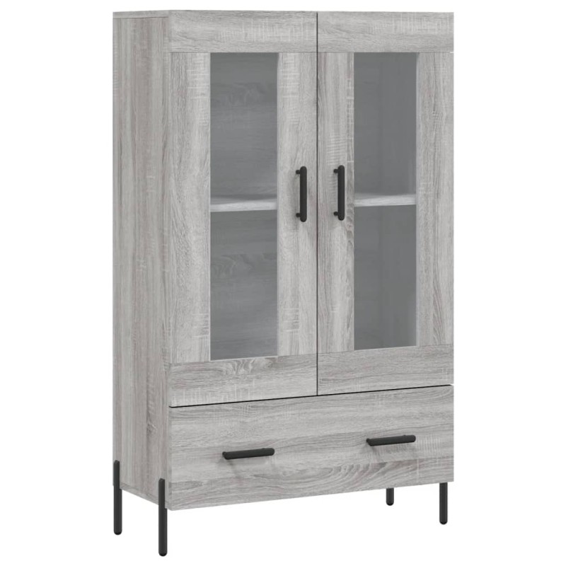 vidaXL Aparador alto madera de ingeniería gris Sonoma 69,5x31x115 cm vidaXL Aparador alto madera de ingeniería gris Sonoma 69,5x31x115 cm