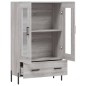 vidaXL Aparador alto madera de ingeniería gris Sonoma 69,5x31x115 cm vidaXL Aparador alto madera de ingeniería gris Sonoma 69,5x31x115 cm