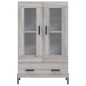vidaXL Aparador alto madera de ingeniería gris Sonoma 69,5x31x115 cm vidaXL Aparador alto madera de ingeniería gris Sonoma 69,5x31x115 cm