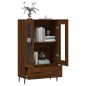 vidaXL Aparador alto madera de ingeniería roble marrón 69,5x31x115 cm