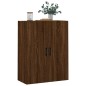 vidaXL Armario de pared marrón roble 69,5x34x90 cm vidaXL Armario de pared marrón roble 69,5x34x90 cm