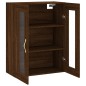 vidaXL Armario de pared marrón roble 69,5x34x90 cm vidaXL Armario de pared marrón roble 69,5x34x90 cm