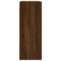 vidaXL Armario de pared marrón roble 69,5x34x90 cm