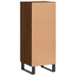 vidaXL Aparador madera de ingeniería marrón roble 34,5x34x90 cm vidaXL Aparador madera de ingeniería marrón roble 34,5x34x90 cm