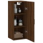 vidaXL Armario de pared marrón roble 34,5x34x90 cm vidaXL Armario de pared marrón roble 34,5x34x90 cm