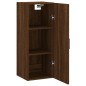 vidaXL Armario de pared marrón roble 34,5x34x90 cm vidaXL Armario de pared marrón roble 34,5x34x90 cm
