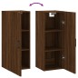 vidaXL Armario de pared marrón roble 34,5x34x90 cm vidaXL Armario de pared marrón roble 34,5x34x90 cm