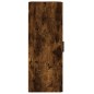 vidaXL Armario de pared roble ahumado 34,5x34x90 cm vidaXL Armario de pared roble ahumado 34,5x34x90 cm