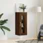 vidaXL Armario de pared marrón roble 34,5x34x90 cm vidaXL Armario de pared marrón roble 34,5x34x90 cm