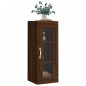 vidaXL Armario de pared marrón roble 34,5x34x90 cm vidaXL Armario de pared marrón roble 34,5x34x90 cm