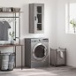 vidaXL Armario de pared gris Sonoma 34,5x34x90 cm