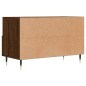vidaXL Mueble para TV madera contrachapada roble marrón 80x36x50 cm