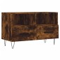 vidaXL Mueble para TV madera contrachapada roble ahumado 80x36x50 cm vidaXL Mueble para TV madera contrachapada roble ahumado 80x36x50 cm