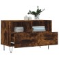 vidaXL Mueble para TV madera contrachapada roble ahumado 80x36x50 cm vidaXL Mueble para TV madera contrachapada roble ahumado 80x36x50 cm