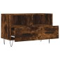 vidaXL Mueble para TV madera contrachapada roble ahumado 80x36x50 cm vidaXL Mueble para TV madera contrachapada roble ahumado 80x36x50 cm