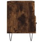 vidaXL Mueble para TV madera contrachapada roble ahumado 80x36x50 cm vidaXL Mueble para TV madera contrachapada roble ahumado 80x36x50 cm