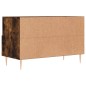 vidaXL Mueble para TV madera contrachapada roble ahumado 80x36x50 cm vidaXL Mueble para TV madera contrachapada roble ahumado 80x36x50 cm