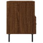 vidaXL Mueble para TV madera contrachapada roble marrón 80x36x50 cm vidaXL Mueble para TV madera contrachapada roble marrón 80x36x50 cm