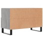 vidaXL Mueble de TV madera de ingeniería gris Sonoma 80x36x50 cm vidaXL Mueble de TV madera de ingeniería gris Sonoma 80x36x50 cm