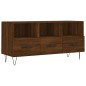 vidaXL Mueble de TV madera de ingeniería marrón roble 102x36x50 cm vidaXL Mueble de TV madera de ingeniería marrón roble 102x36x50 cm