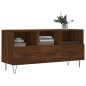vidaXL Mueble de TV madera de ingeniería marrón roble 102x36x50 cm vidaXL Mueble de TV madera de ingeniería marrón roble 102x36x50 cm