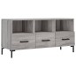 vidaXL Mueble de TV madera de ingeniería gris Sonoma 102x36x50 cm vidaXL Mueble de TV madera de ingeniería gris Sonoma 102x36x50 cm