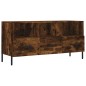 vidaXL Mueble de TV madera de ingeniería roble ahumado 102x36x50 cm