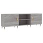 vidaXL Mueble para TV madera de ingeniería gris Sonoma 150x30x50 cm vidaXL Mueble para TV madera de ingeniería gris Sonoma 150x30x50 cm