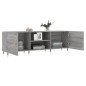 vidaXL Mueble para TV madera de ingeniería gris Sonoma 150x30x50 cm vidaXL Mueble para TV madera de ingeniería gris Sonoma 150x30x50 cm