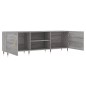 vidaXL Mueble para TV madera de ingeniería gris Sonoma 150x30x50 cm vidaXL Mueble para TV madera de ingeniería gris Sonoma 150x30x50 cm