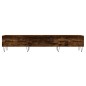 vidaXL Mueble de TV madera de ingeniería roble ahumado 150x36x30 cm