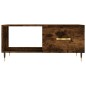 vidaXL Mesa de centro madera contrachapada roble ahumado 90x50x40 cm vidaXL Mesa de centro madera contrachapada roble ahumado 90x50x40 cm