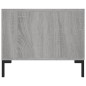 vidaXL Mesa de centro madera contrachapada gris Sonoma 102x50x40 cm vidaXL Mesa de centro madera contrachapada gris Sonoma 102x50x40 cm