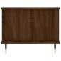 vidaXL Mesa de centro madera contrachapada roble marrón 90x50x40 cm vidaXL Mesa de centro madera contrachapada roble marrón 90x50x40 cm