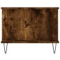 vidaXL Mesa de centro madera contrachapada roble ahumado 90x50x40 cm vidaXL Mesa de centro madera contrachapada roble ahumado 90x50x40 cm