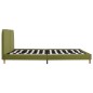 vidaXL Estructura de cama de tela verde 160x200 cm vidaXL Estructura de cama de tela verde 160x200 cm