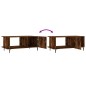 vidaXL Mesa de centro madera contrachapada roble ahumado 90x50x40 cm vidaXL Mesa de centro madera contrachapada roble ahumado 90x50x40 cm