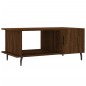 vidaXL Mesa de centro madera contrachapada roble marrón 90x50x40 cm vidaXL Mesa de centro madera contrachapada roble marrón 90x50x40 cm