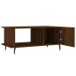 vidaXL Mesa de centro madera contrachapada roble marrón 90x50x40 cm vidaXL Mesa de centro madera contrachapada roble marrón 90x50x40 cm