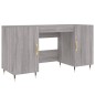 vidaXL Escritorio madera de ingeniería gris Sonoma 140x50x75 cm vidaXL Escritorio madera de ingeniería gris Sonoma 140x50x75 cm
