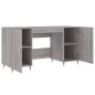 vidaXL Escritorio madera de ingeniería gris Sonoma 140x50x75 cm vidaXL Escritorio madera de ingeniería gris Sonoma 140x50x75 cm