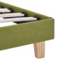 vidaXL Estructura de cama de tela verde 160x200 cm vidaXL Estructura de cama de tela verde 160x200 cm