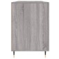 vidaXL Escritorio madera de ingeniería gris Sonoma 140x50x75 cm vidaXL Escritorio madera de ingeniería gris Sonoma 140x50x75 cm