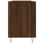 vidaXL Escritorio madera de ingeniería roble marrón 140x50x75 cm vidaXL Escritorio madera de ingeniería roble marrón 140x50x75 cm