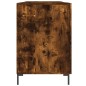 vidaXL Escritorio madera de ingeniería roble ahumado 140x50x75 cm vidaXL Escritorio madera de ingeniería roble ahumado 140x50x75 cm